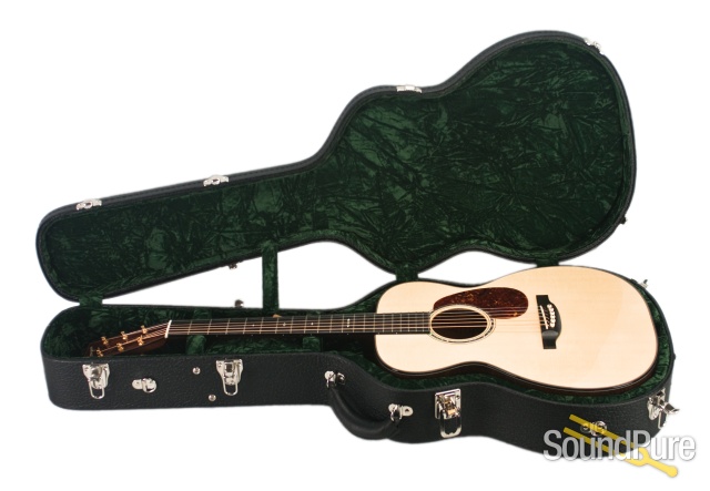 Bourgeois Custom OO Italian Spruce/Figured Mahogany - Used — image 7