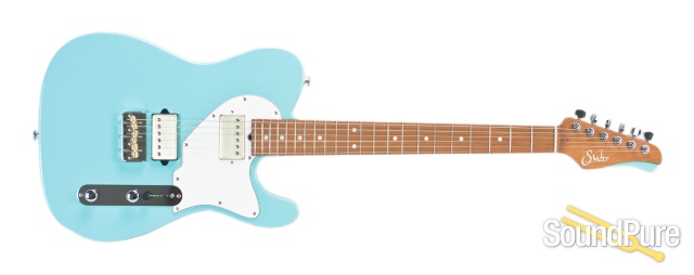 Suhr Classic T Daphne Blue Roasted HH Electric #29902 — image 4