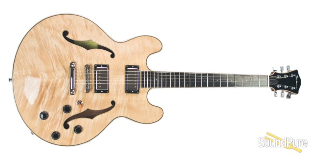 Eastman T186MX-BD Blonde Thinline Electric #13650130 — image 5