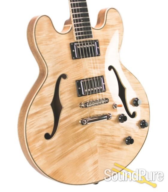 Eastman T186MX-BD Blonde Thinline Electric #13650130 — image 7