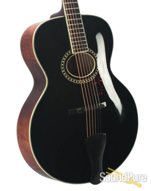 Eastman AR804-BK Black Oval Hole Archtop  #13650061 — image 7