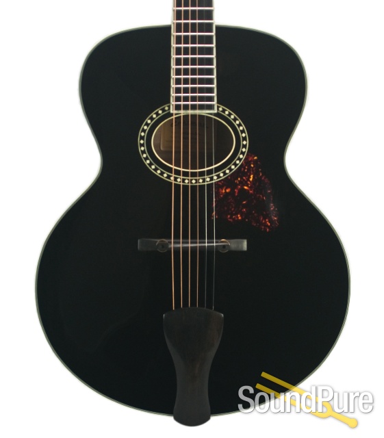 Eastman AR804-BK Black Oval Hole Archtop  #13650061 — image 1