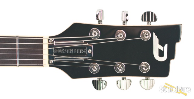 Duesenberg Starplayer TV Black Semi-Hollow Electric #161098 — image 2