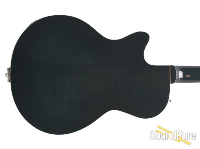 Duesenberg Starplayer TV Black Semi-Hollow Electric #161098 — image 5