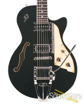 Duesenberg Starplayer TV Black Semi-Hollow Electric #161098 Duesenberg Starplayer TV Black Semi-Hollow Electric #161098