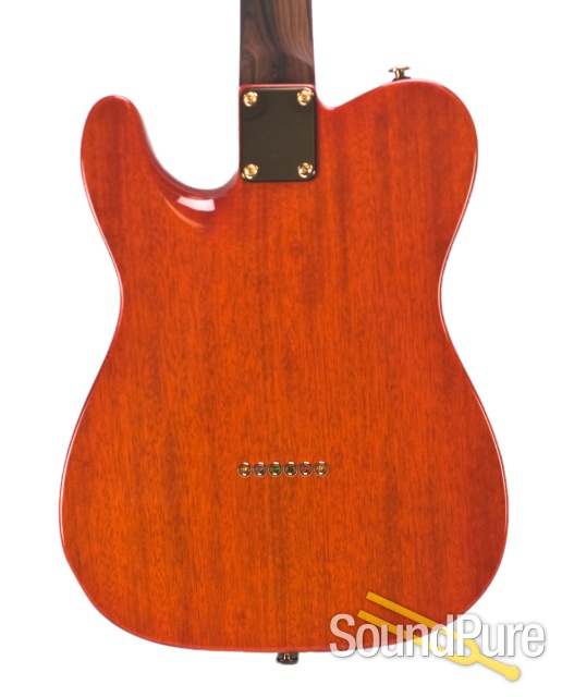 Suhr Classic T Trans Amber HH Electric Guitar #29903 - Used — image 5