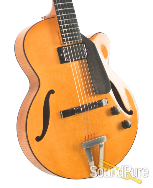 Andersen Electric Archie 14" Blonde Archtop #508 - Used — image 6
