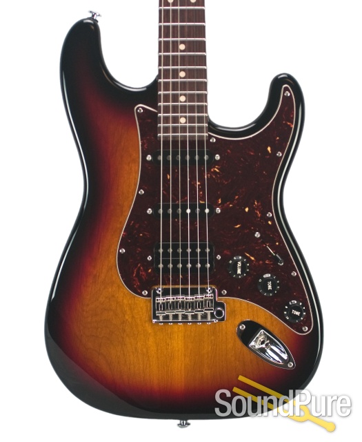 Suhr Classic 3-Tone Burst HSS Electric #23016 - Used — image 1
