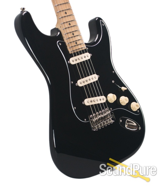 Michael Tuttle Custom Classic S Black Maple SSS #397 — image 6