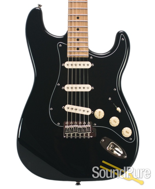 Michael Tuttle Custom Classic S Black Maple SSS #397 — image 1