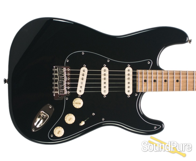 Michael Tuttle Custom Classic S Black Maple SSS #397 — image 8