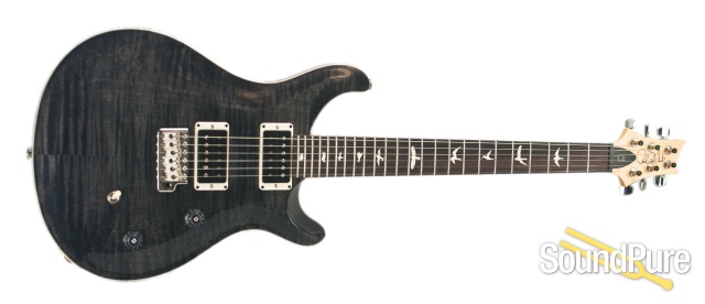 PRS CE 24 Grey Black Electric Guitar #230608 — image 4