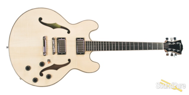 Eastman T186MX-BD Blonde Thinline Electric #13650127 — image 4