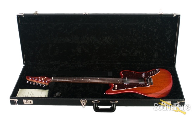 Anderson Raven Superbird Trans Amber Cherry Burst - Used — image 7