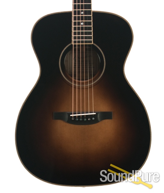 Boucher Master Grade Special Flamed Walnut OM Hybrid — image 1