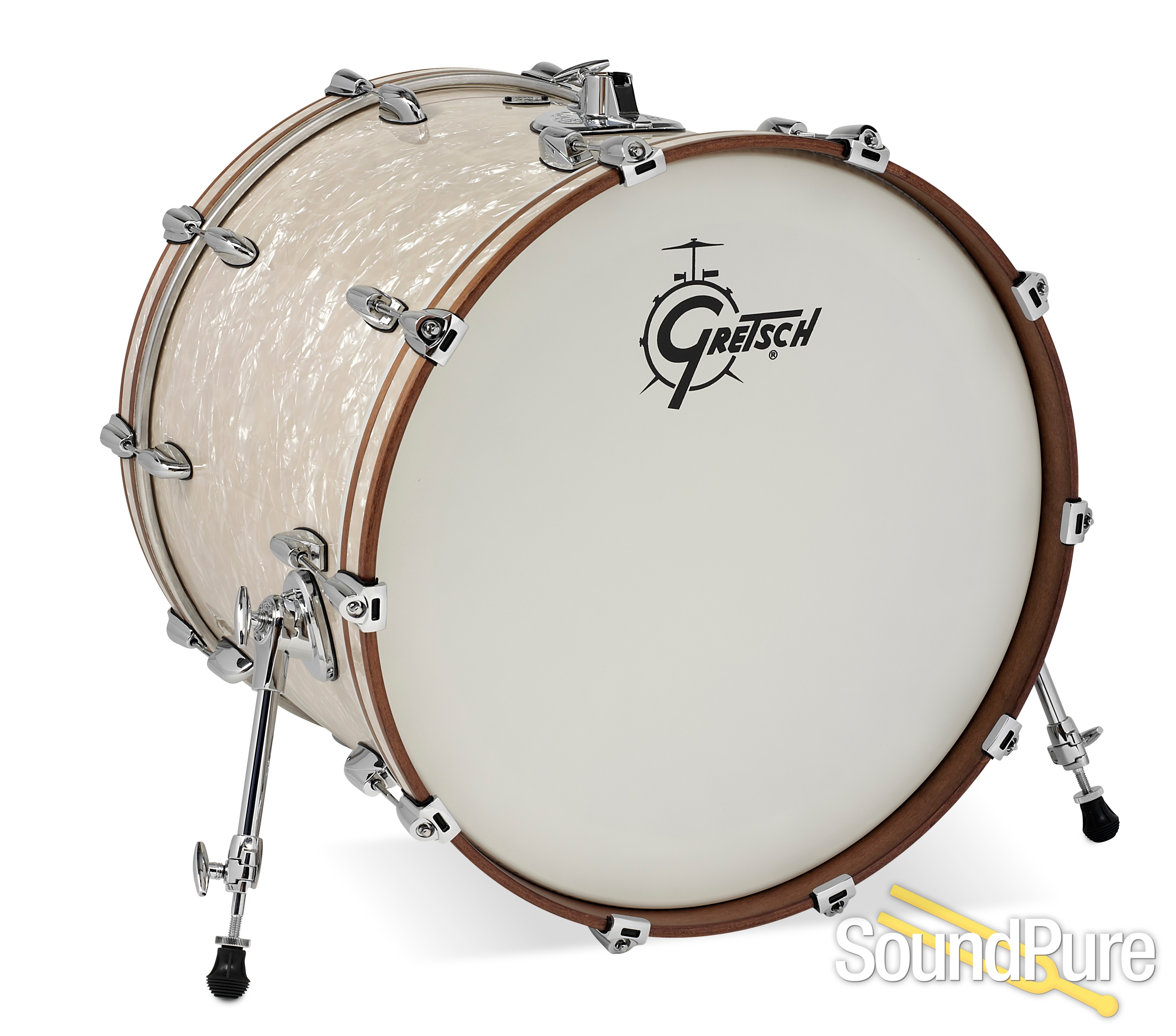 Gretsch 4pc Renown Drum Set Vintage Pearl RN2 E8246