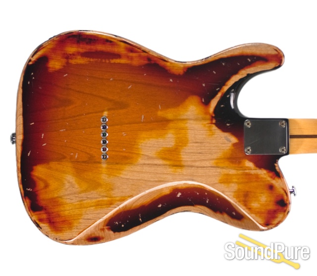Suhr Classic T Extreme Antique 3-Tone Burst SSS #29486 — image 5