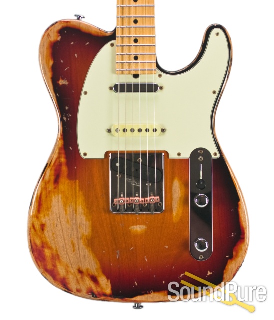Suhr Classic T Extreme Antique 3-Tone Burst SSS #29486 — image 1