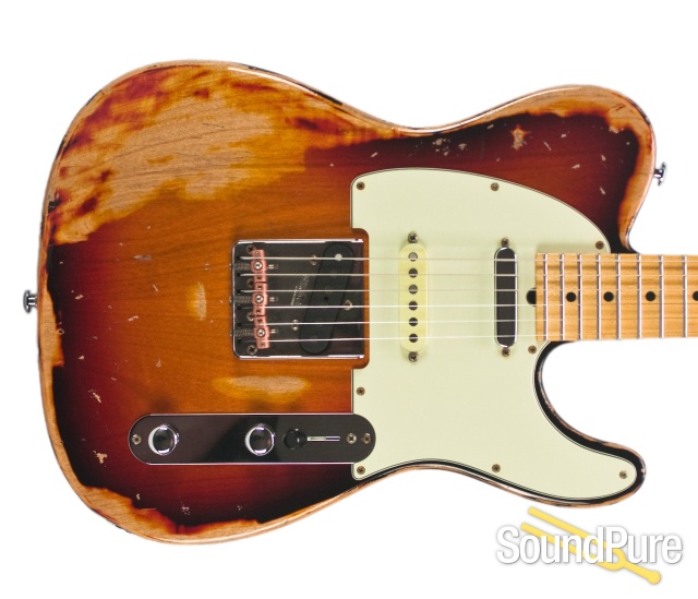 Suhr Classic T Extreme Antique 3-Tone Burst SSS #29486 — image 8