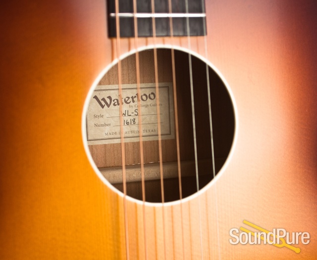 Waterloo WL-S Spruce/Cherry Ladder-Braced Acoustic #1618 — image 2