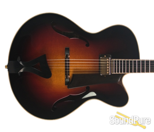 Comins 17" Classic Model Sunburst Archtop #0267 - Used — image 8