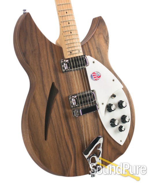 Rickenbacker 330W Walnut Semi-Hollow Electric #10685 - Used — image 6