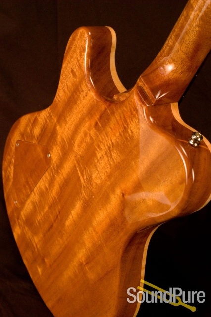 Huber Dolphin II Mediterranean Blue Electric Guitar — image 2