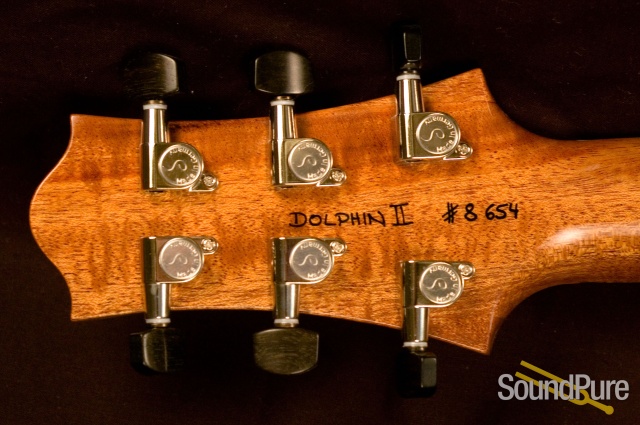 Huber Dolphin II Mediterranean Blue Electric Guitar — image 11