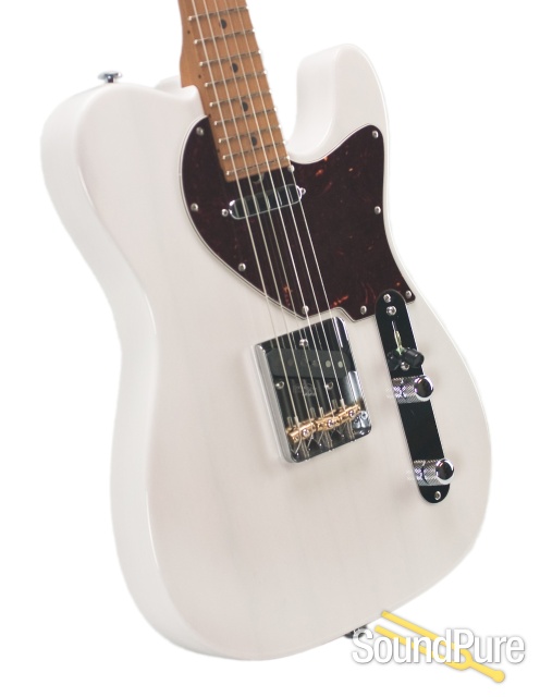 Suhr Classic T Trans White Roasted SS Electric #29911 — image 6