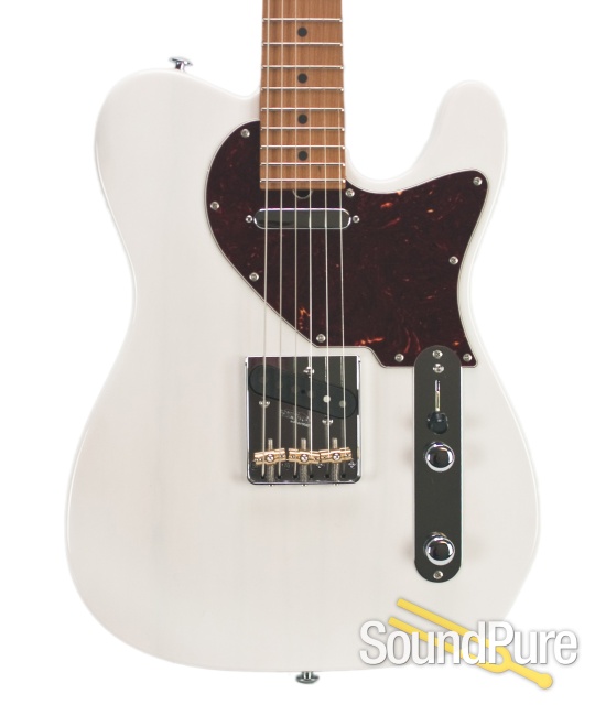 Suhr Classic T Trans White Roasted SS Electric #29911 — image 1