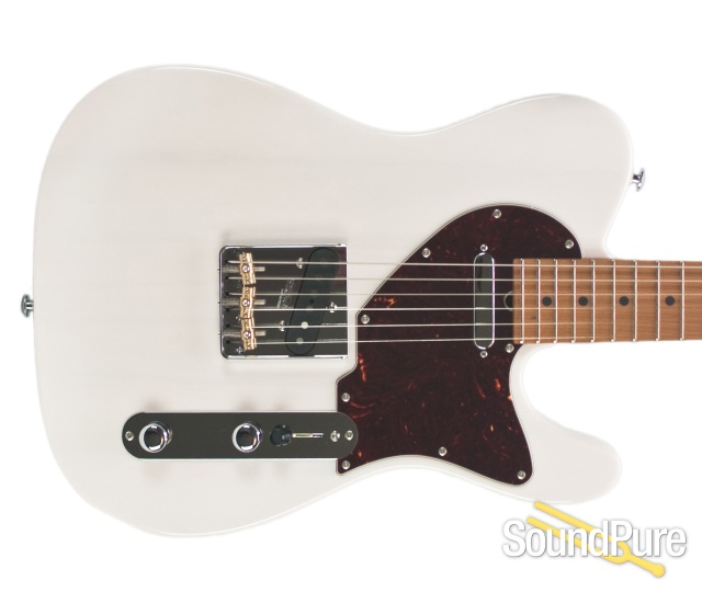 Suhr Classic T Trans White Roasted SS Electric #29911 — image 8