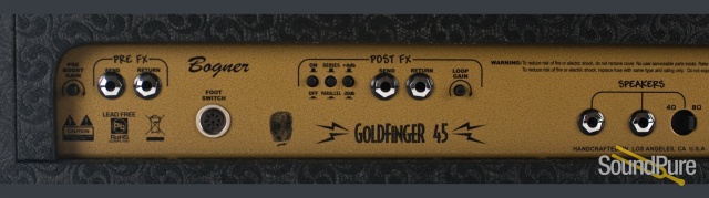 Bogner Goldfinger 45 Amplifier Head - Used — image 7