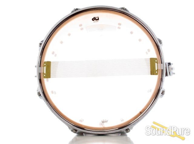 DW 7x13 Collectors Exotic Maple Snare Drum-Mapa Burl — image 3