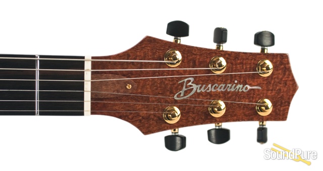 Buscarino Starlight Flame Maple Archtop #SP08111313 - Used — image 2