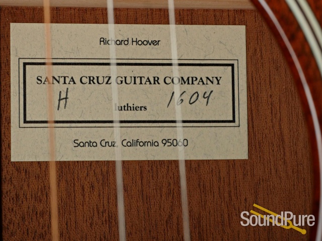 Santa Cruz H14 Torrefied Mahogany Acoustic #1604 — image 2