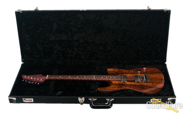 Suhr Modern Figured Koa/Mahogany HH Electric #29905 — image 7