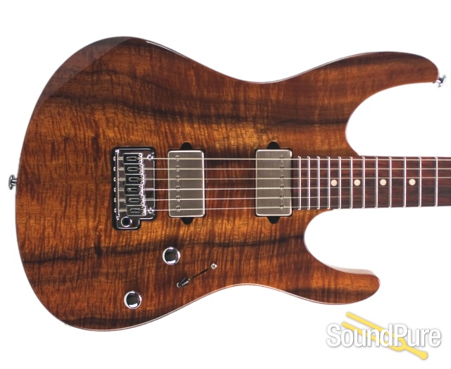 Suhr Modern Figured Koa/Mahogany HH Electric #29905 — image 8