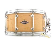 Craviotto 6.5x14 Curly Maple Custom Snare Drum Satin Finish