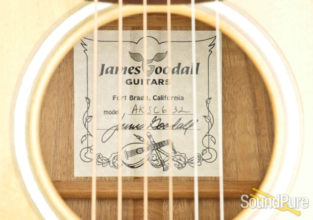 Goodall Aloha Koa Standard Cutaway Acoustic #6132 - Used — image 10