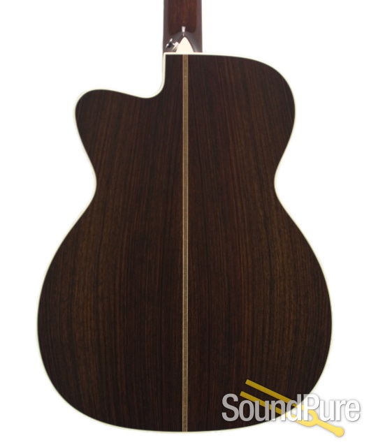 Collings OM2H Sitka/East Indian RW Cutaway #21656 - Used — image 9