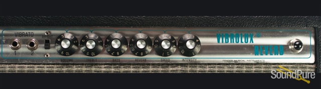 Fender 1971-72 Vibrolux Reverb Silverface Combo Amp - Used — image 4