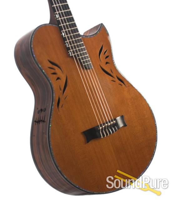 Plummer Classical Acoustic/Electric Guitar - Used — image 6
