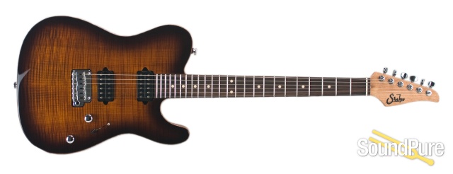 Suhr Modern T 24 Pro Bengal Burst HH Electric Guitar — image 3
