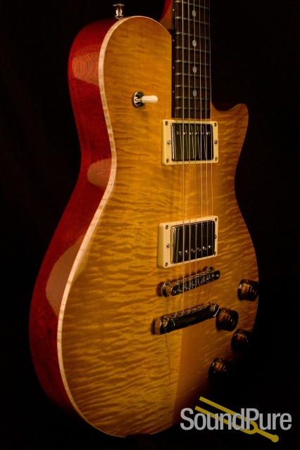 McInturff Carolina Standard Lemon Burst Electric Guitar — image 1