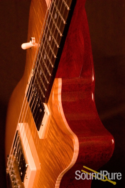 McInturff Carolina Standard Lemon Burst Electric Guitar — image 5