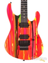 Suhr 80's Shred MKII Neon Drip Electric Guitar #JST6P8D