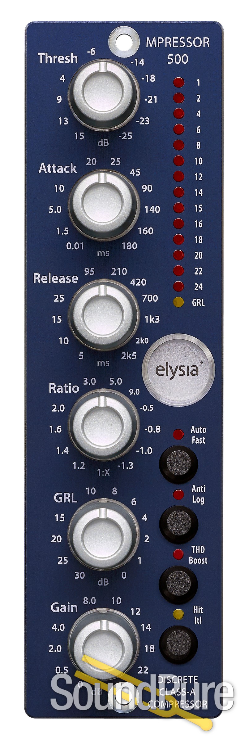 Elysia Mpressor 500-Series Mono Compressor | Soundpure.com