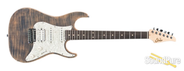Suhr Standard Pro Trans Blue Denim Slate IRW HSS Electric — image 3
