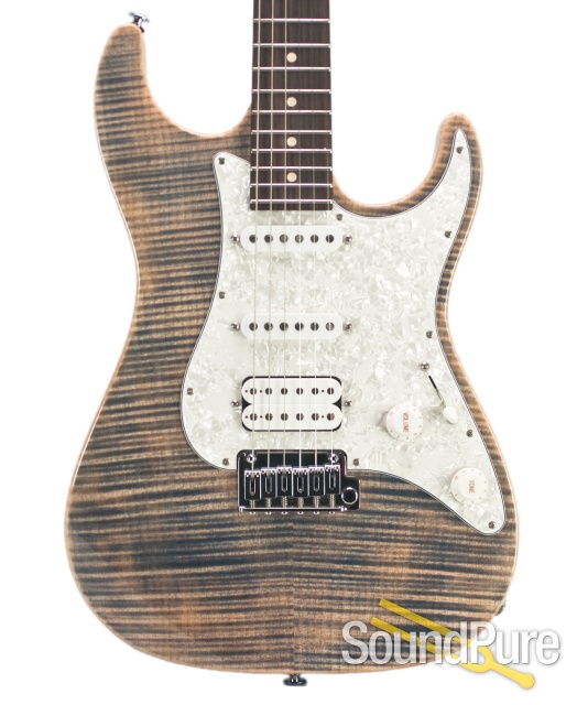 Suhr Standard Pro Trans Blue Denim Slate IRW HSS Electric — image 1