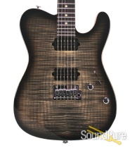 Suhr Modern T 24 Pro Trans Charcoal Burst HH Electric Guitar Suhr Modern T 24 Pro Trans Charcoal Burst HH Electric Guitar